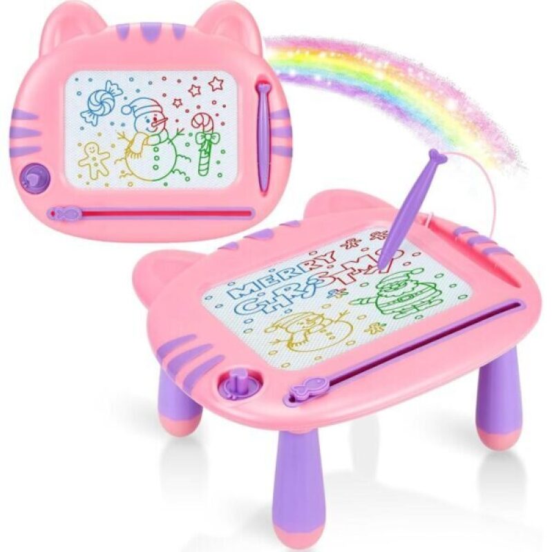 Magnetic Drawing Doodle Board for Toddlers - Ideal Learning Toy for Girls