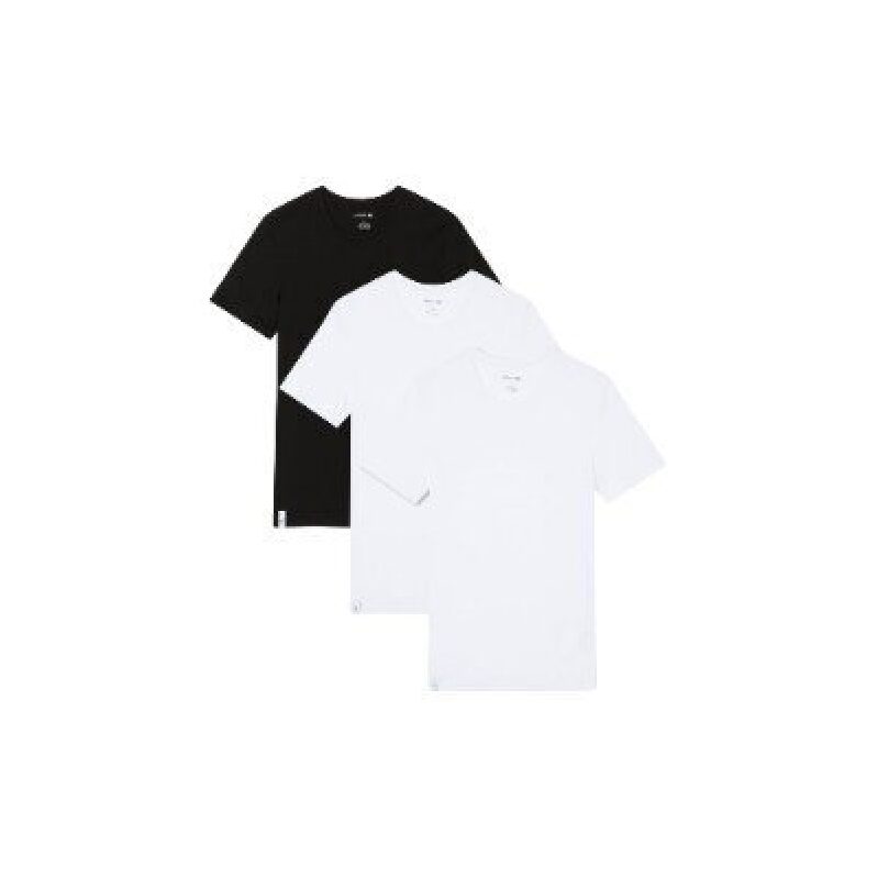 Lacoste Men's Slim Fit Crew Neck T-Shirts - 3 Pack