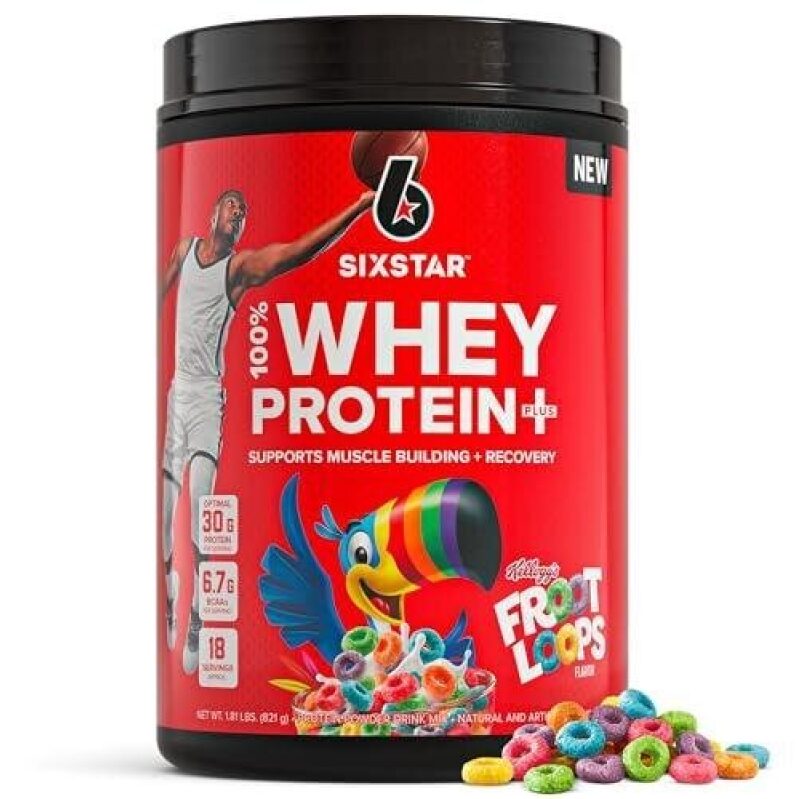 Sixstar Whey Protein Powder with 40% OFF - Build Muscle & Recover Faster