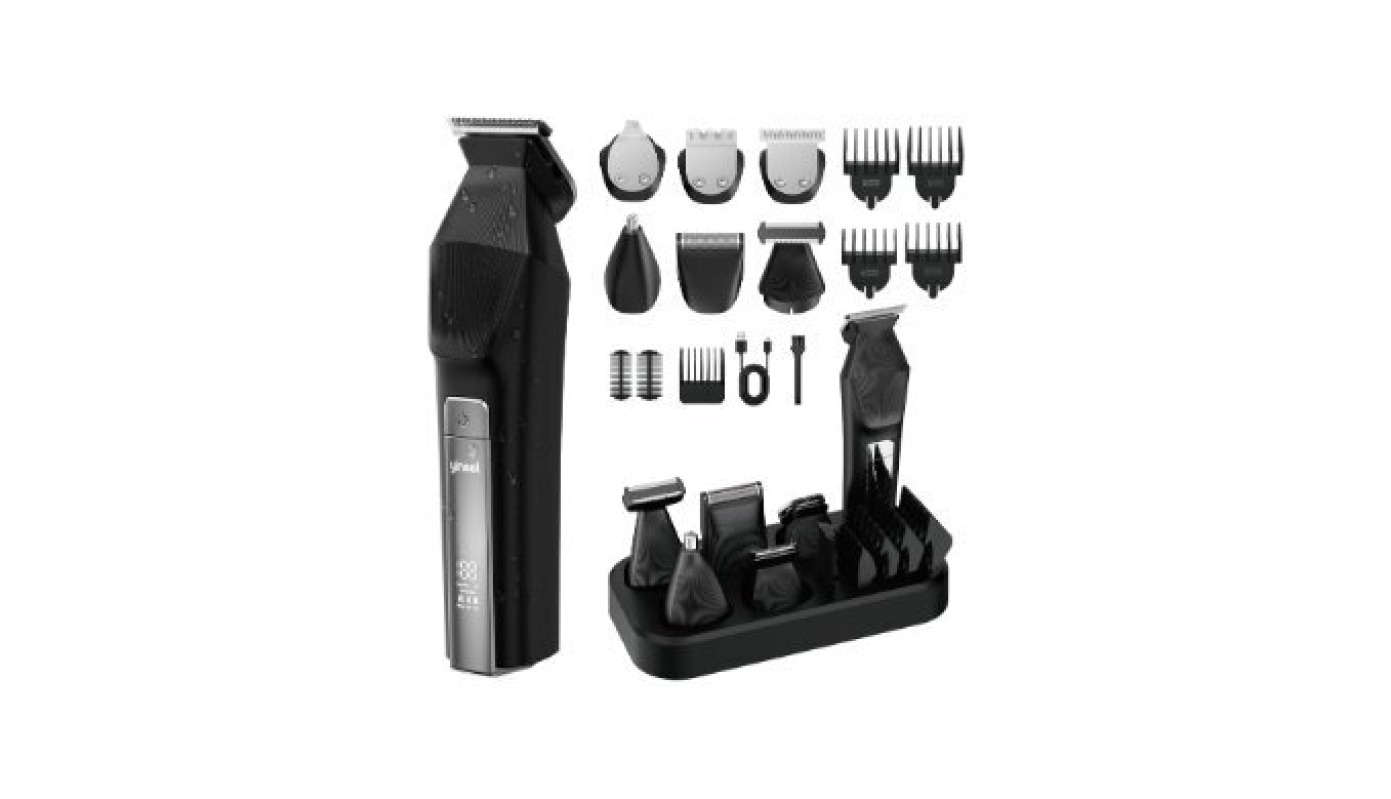 Yineel HC600 Beard Trimmer - All-in-One Cordless Grooming Kit for Men