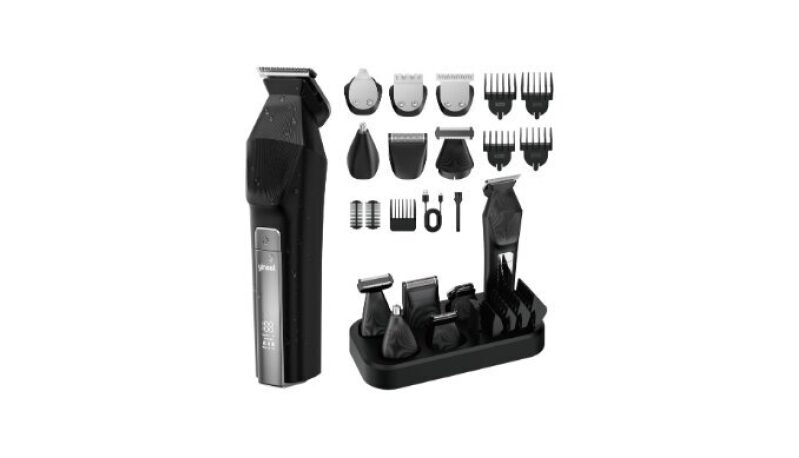 Yineel HC600 Beard Trimmer - All-in-One Cordless Grooming Kit for Men