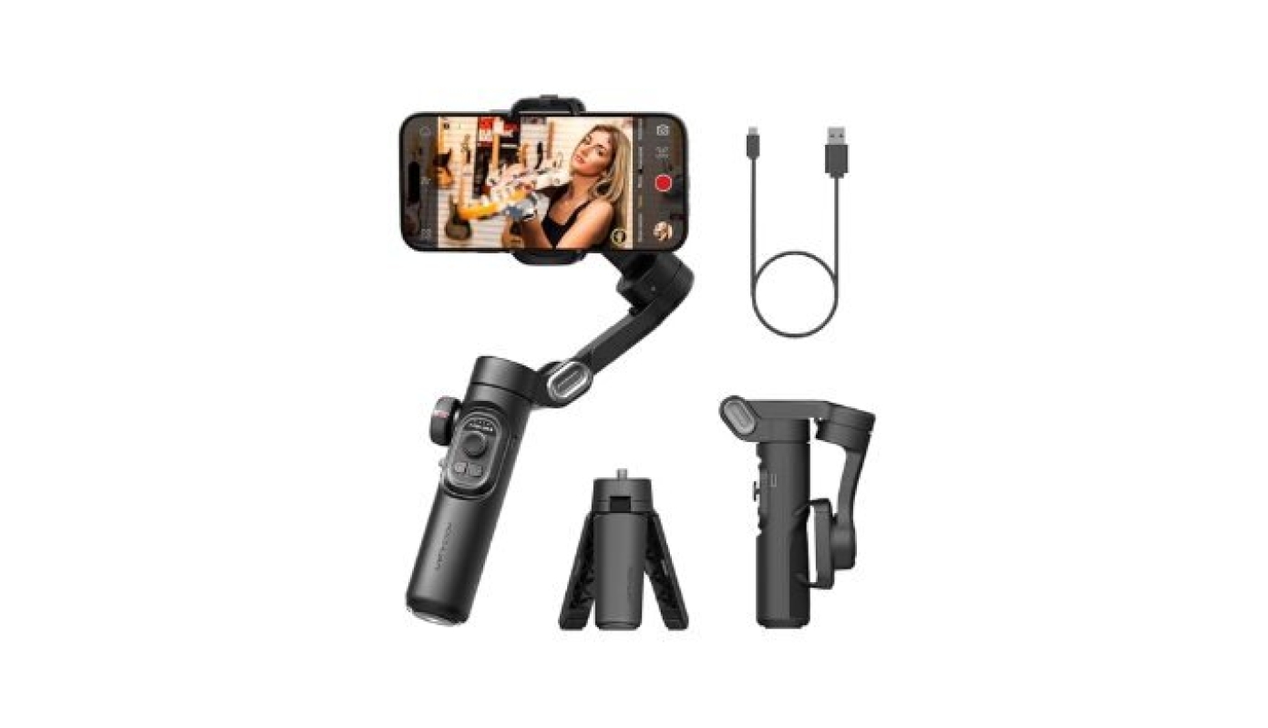 AOCUAN 3-Axis Foldable Gimbal Stabilizer for Smartphones – Smart XE