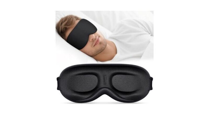 Vynix Sleep Mask for Men and Women – Ultimate 100% Blackout Eye Mask