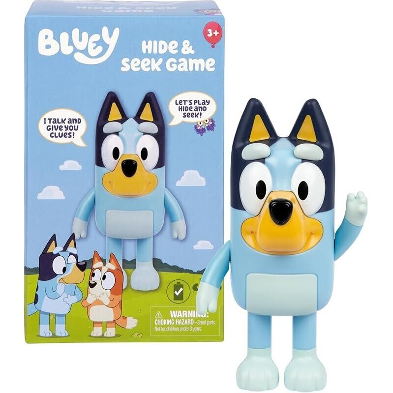 Bluey Hide and Seek Game Figure - Educational Toy for Kids