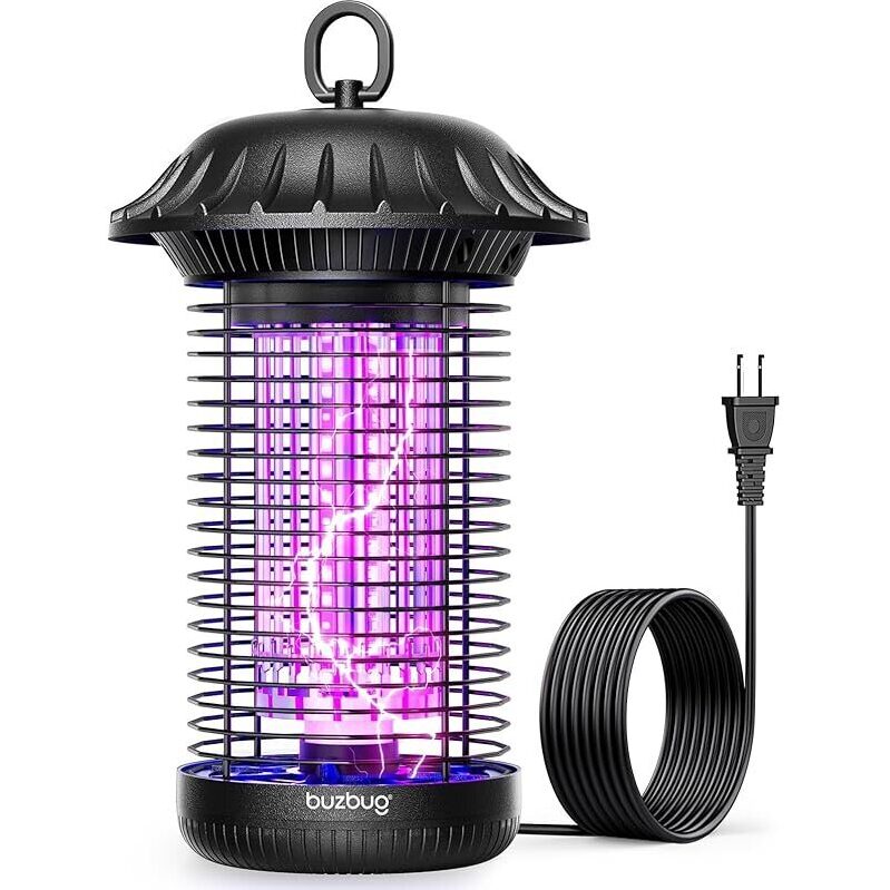 Buzbug LED Bug Zapper - Long-Lasting Insect Control