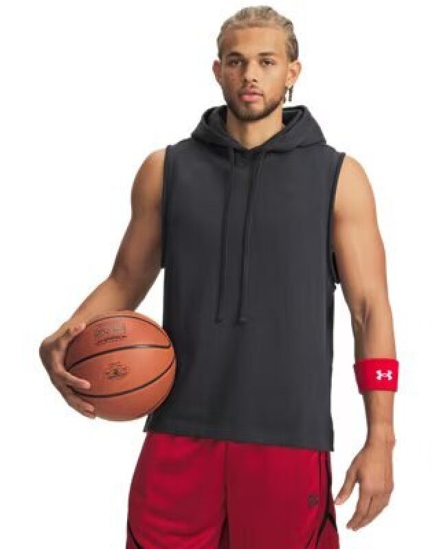 Under Armour Curry Sleeveless Hoodie for Men - Ultimate Comfort and Style