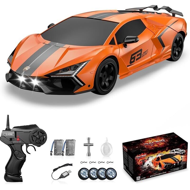 Sakeye RC Drift Car: Ultimate 1:16 Remote Control with LED Lights