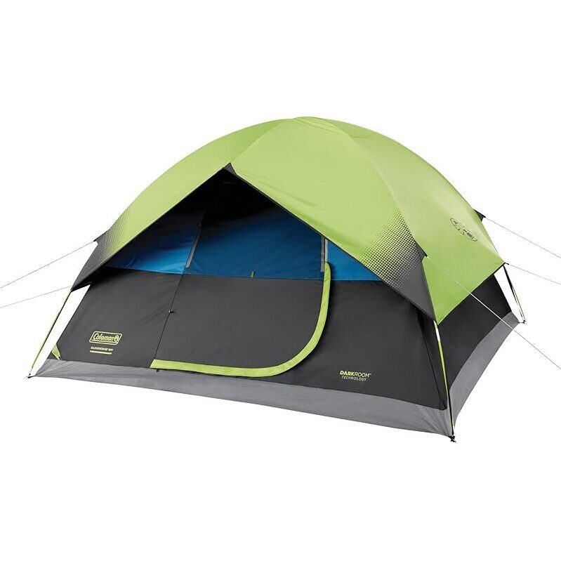 Coleman Sundome Dark Room 6 Person Tent - Ultimate Camping Shelter