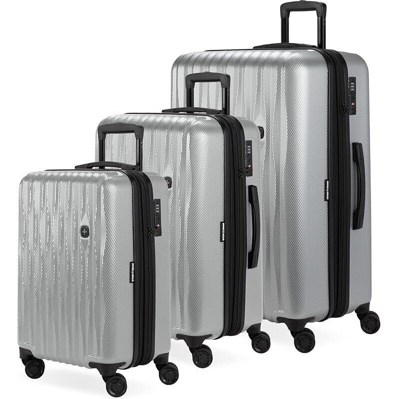 SwissGear 7272 Energie Expandable Hardside Luggage 3-Piece Set