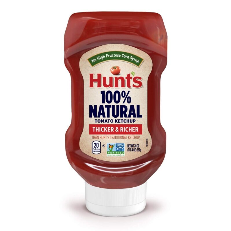 Hunt's 100% Natural Tomato Ketchup - Thicker & Richer