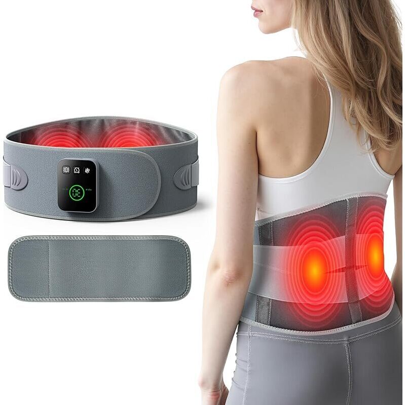 Purella Cordless Portable Heating Pad with Massager