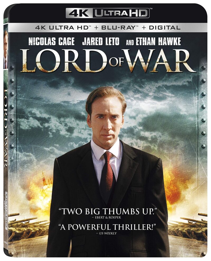 Lord of War 4K UHD + Blu Ray: A Gripping Tale of Arms Dealing