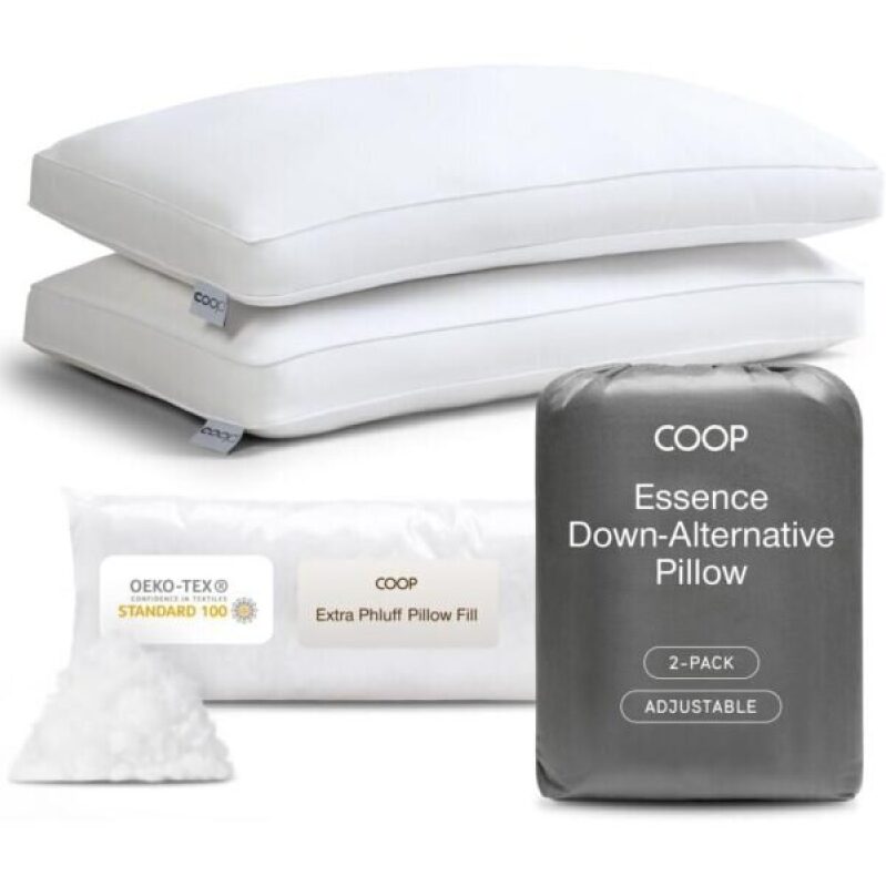 Coop Home Goods Essence Down Alternative Pillow Set - Queen Size
