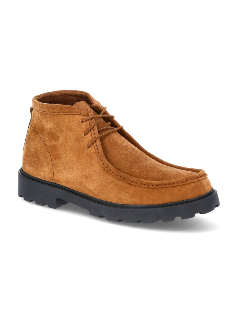 No Boundaries Mens Suede Mid-Top Derby Shoes - Perfect for Every Occasion