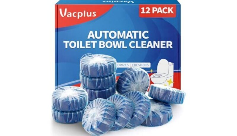 Vacplus Automatic Toilet Bowl Cleaner Tablets - Efficient and Long-Lasting Cleaning Solution