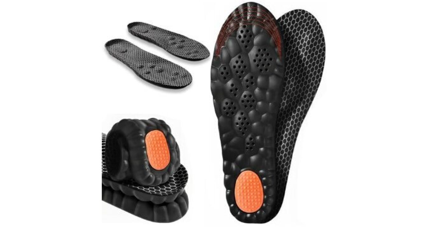 Steppers 4D Cloud Memory Foam Shoe Insoles - Ultimate Comfort & Pain Relief
