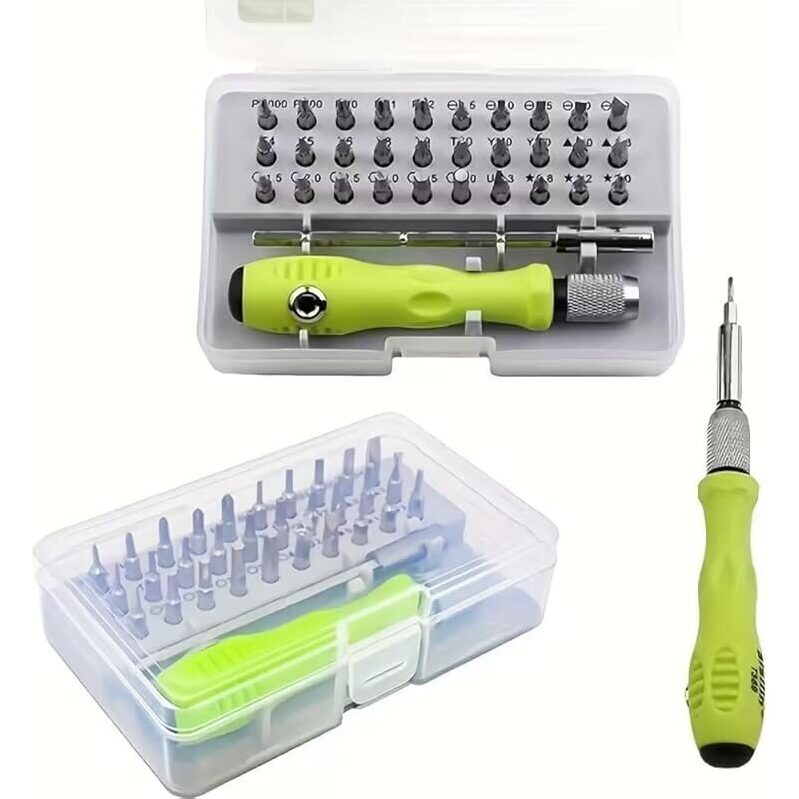 32 in 1 Precision Screwdriver Set with Mini Magnetic Cross Flat Head