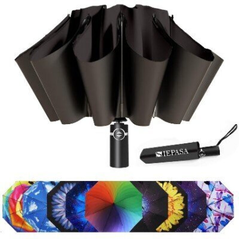 SIEPASA Windproof Automatic Folding Umbrella - Your Reliable Weather Shield