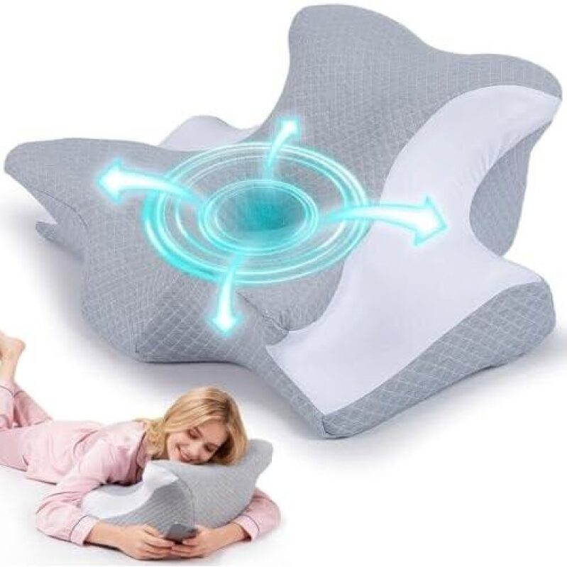 Premium Memory Foam Pillow for Better Sleep - 45% Off