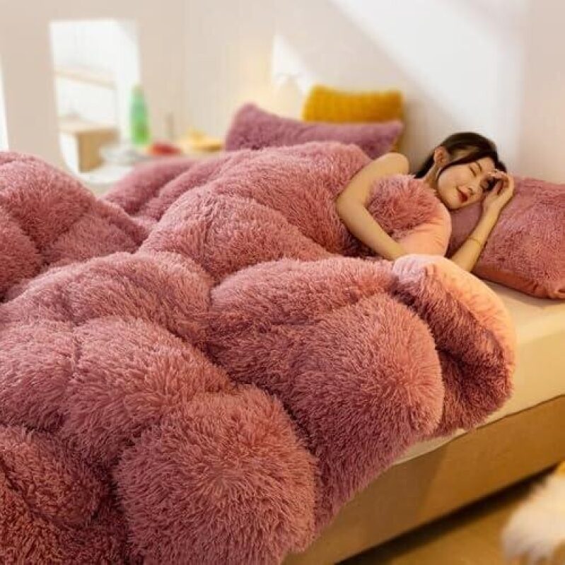 Luxurious Plush Shaggy Comforter - 51% OFF