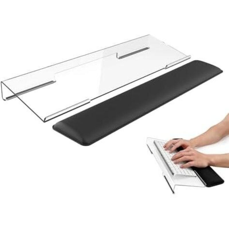 Ergonomic Keyboard Tray with Wrist Pad Bundle - 47% OFF
