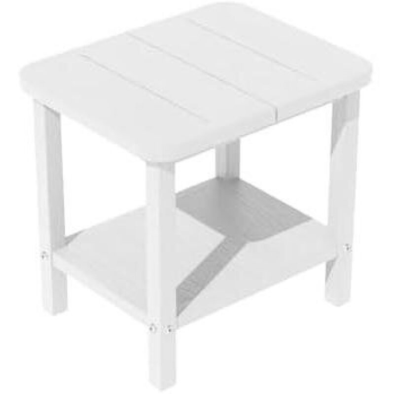 Outdoor Side Table with 50% Discount - HDPE Garden Pool Patio Table