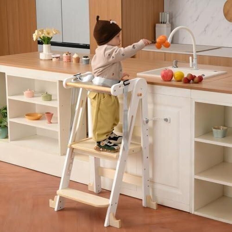 Child Kitchen Safety Step Stool - 72% OFF