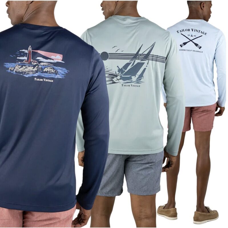 3-Pack UPF 50+ Sun Shirts - $25 Deal