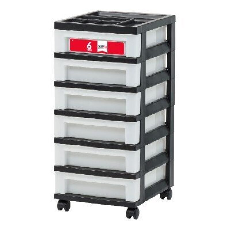 Organize Your Space with IRIS USA 6-Drawer Cart