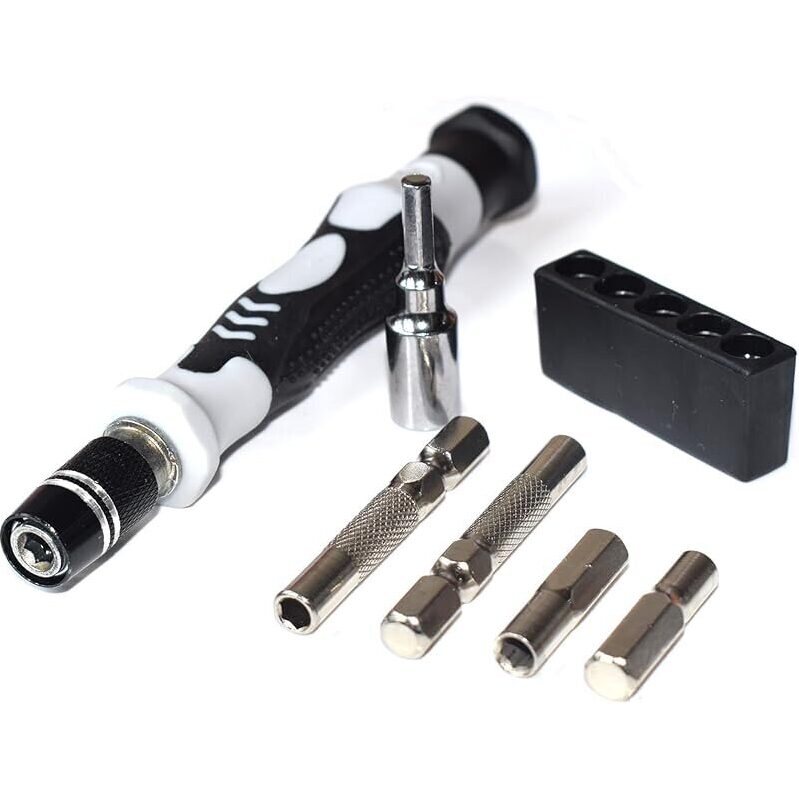 Skziri Precision Bits Driver Adapter Handle 6in1 Set - Ultimate Precision Tool