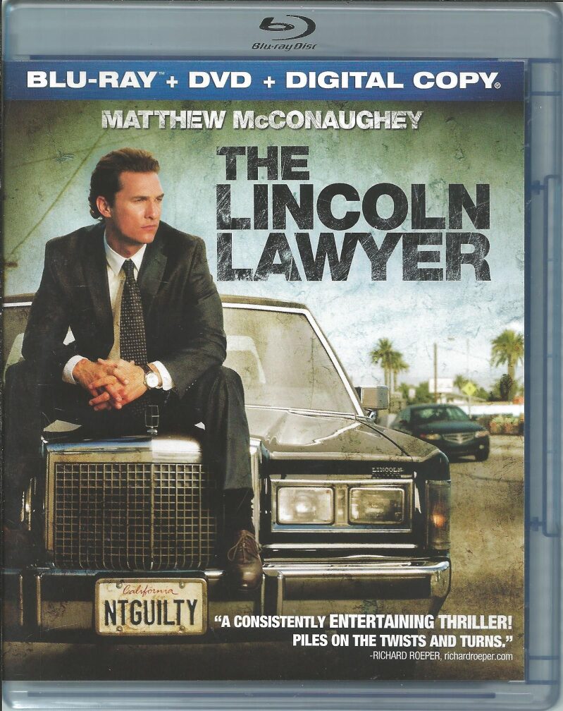 The Lincoln Lawyer Blu-ray + DVD + Digital Copy