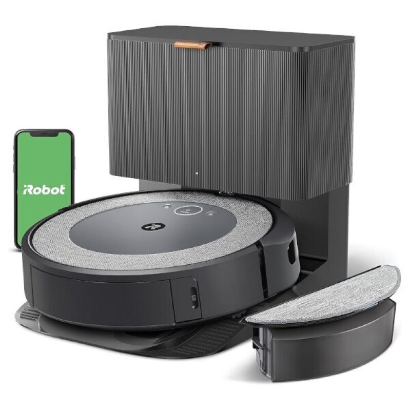 Refurbished iRobot Roomba Combo i5+ Vacuum & Mop with Self-Emptying Base - Great Deal