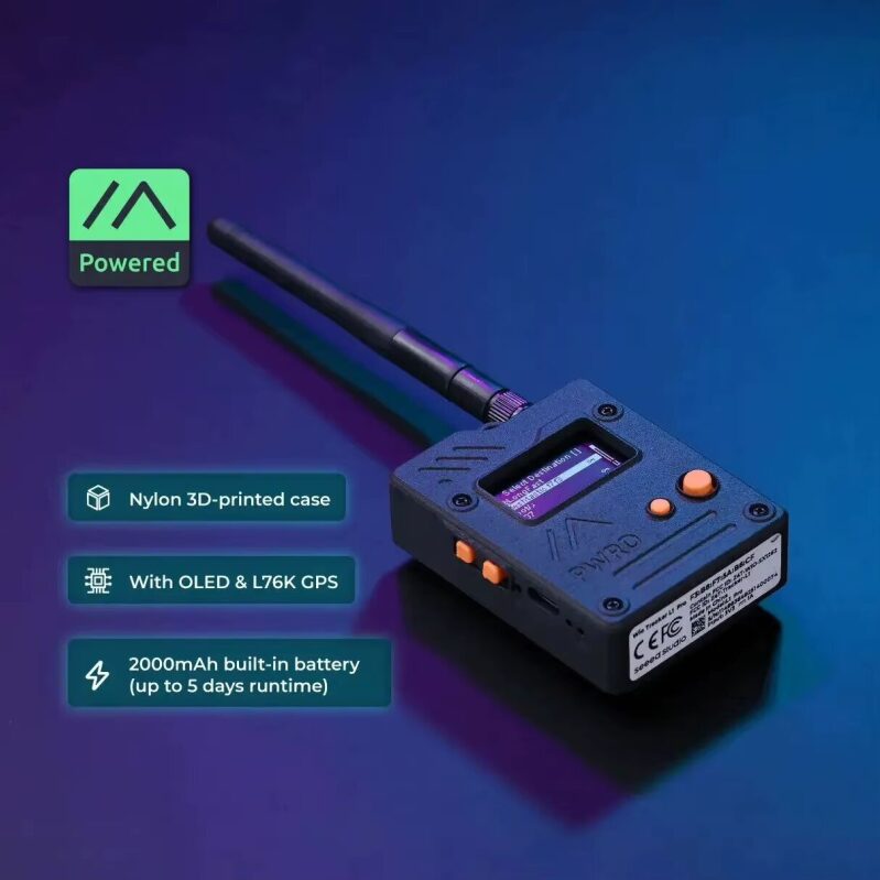 Wio Tracker L1 Pro Meshtastic Node Tracking Device