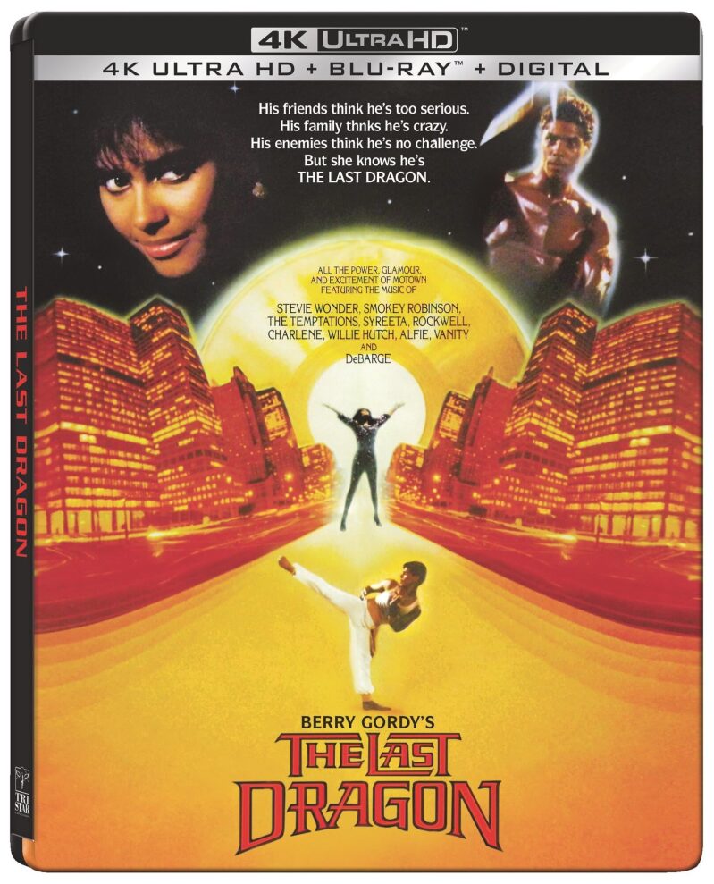 The Last Dragon 4K UHD + Blu-ray + Digital + Steelbook - Ultimate Movie Collection