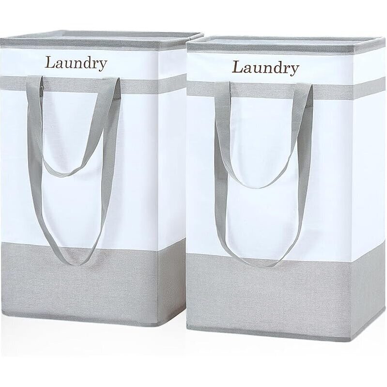 2pk FairyHaus Laundry Basket 100L - Efficient, Durable, and Elegant