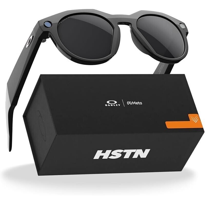 Smart AI Glasses with Meta AI - Oakley Meta HSTN Black