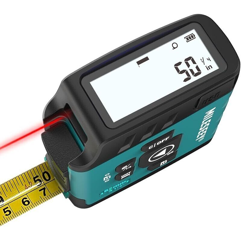 MiLESEEY DT20 130ft Digital Laser Tape Measure - Precision and Efficiency