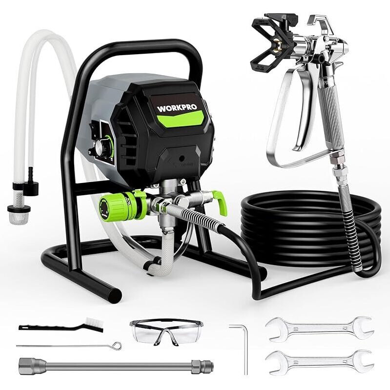 WORKPRO 700W Airless Paint Sprayer - 2900 PSI for Efficient Painting