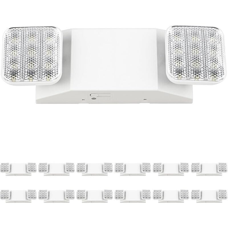 Sunco 12 Pack LED Emergency Lights with Backup Battery