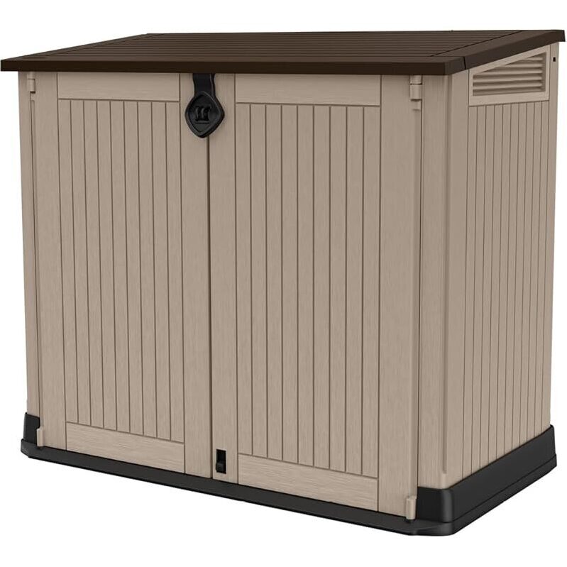 Keter Store-It-Out MIDI Outdoor Storage Shed - 30 Cu. Ft. for Smart Storage