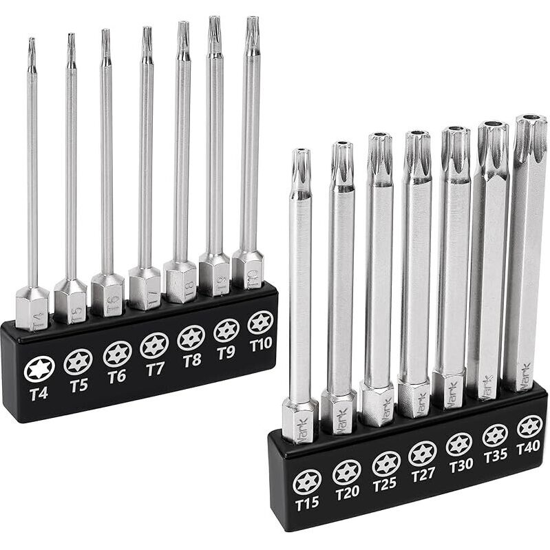 MulWark 14-Piece Security Torx Screwdriver Set - Industrial Grade Quality