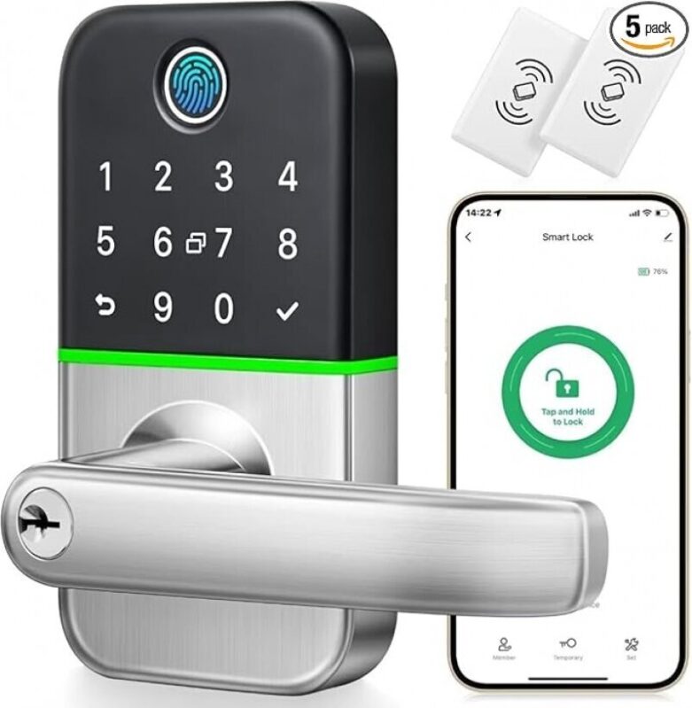 Kucacci Keyless Entry Door Lock - Smart Lock for Front Door