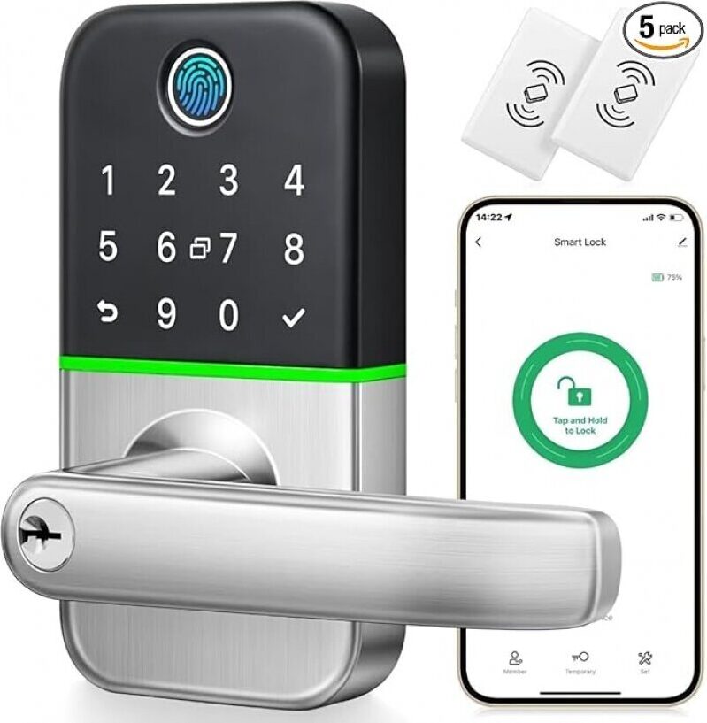 Kucacci Keyless Entry Door Lock - Smart Lock for Front Door