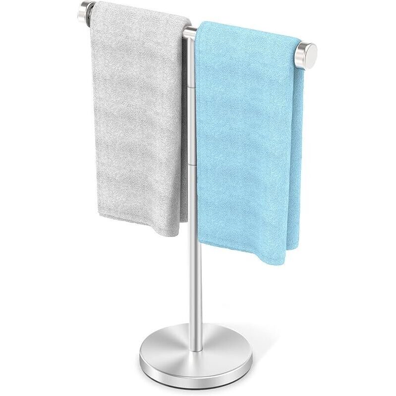 VEHHE T-Shape Hand Towel Holder - Versatile Bathroom Accessory