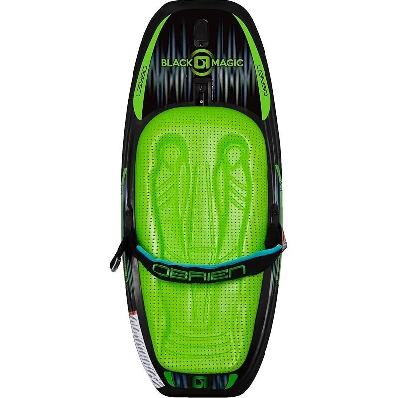 O'Brien Black Magic Towable Kneeboard for Boating - Family-Friendly Waterboard
