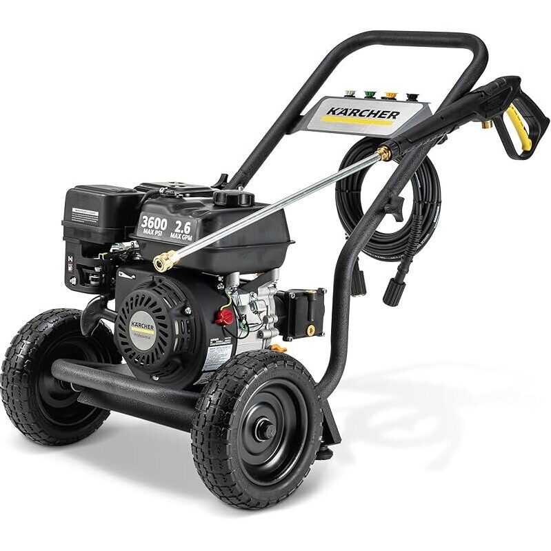 Karcher G 3600 P Gas Pressure Washer - Power Cleaning