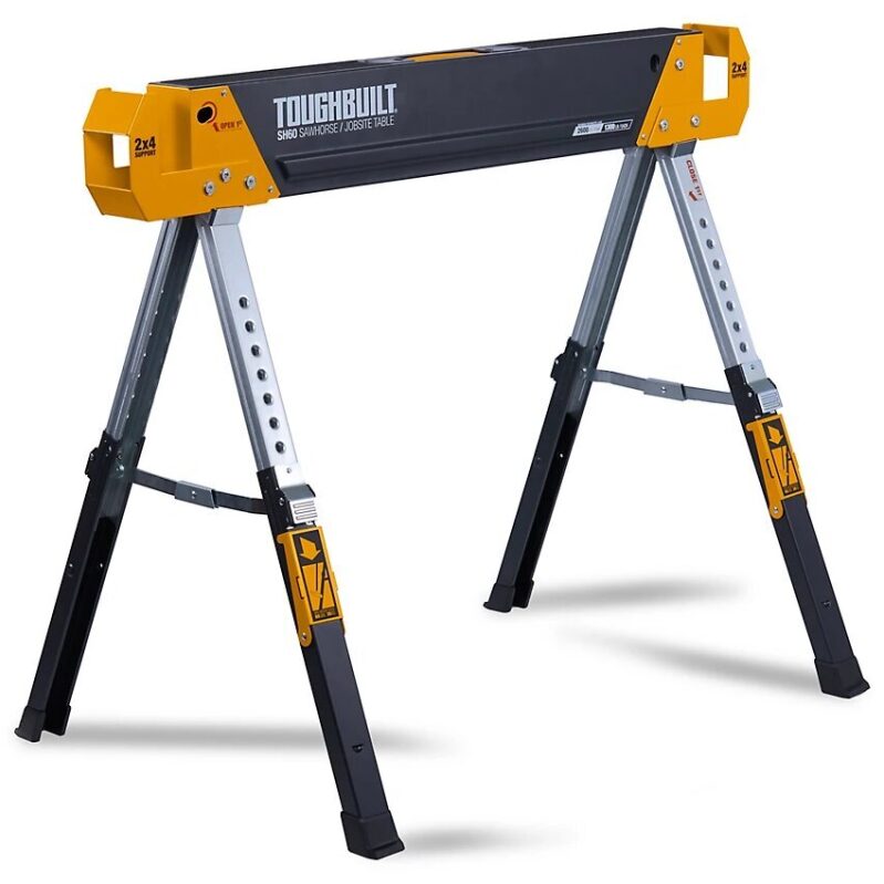 ToughBuilt SH60 Sawhorse - Versatile Jobsite Table