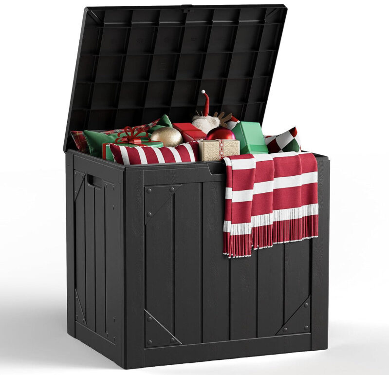 Multi-Functional Outdoor Storage Bin 30 Gallons