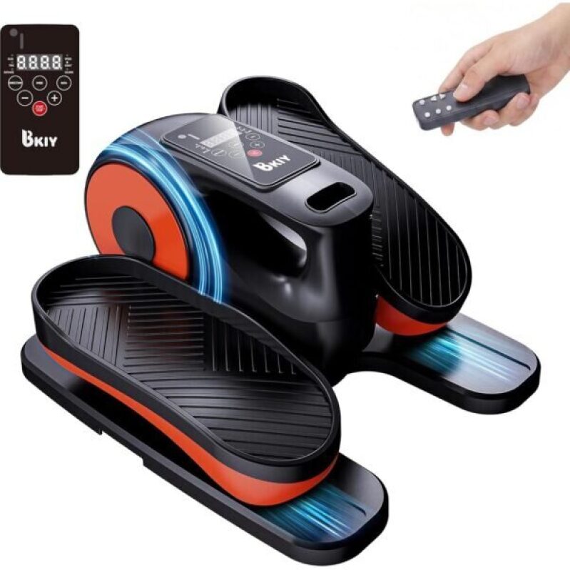 Electric Under-Desk Elliptical for Seniors – Mini Ellipse Leg Exerciser with 12-Speed Touch Screen, Remote Control & Reversible Motion