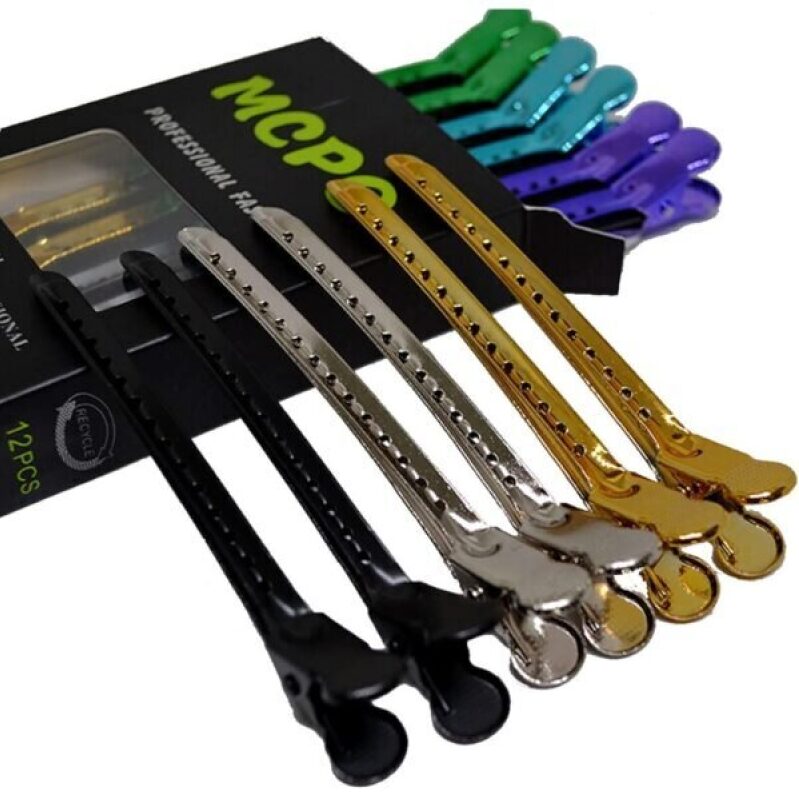 KACYDI 12 Pcs Metal Hair Clips - Perfect for Styling and Sectioning
